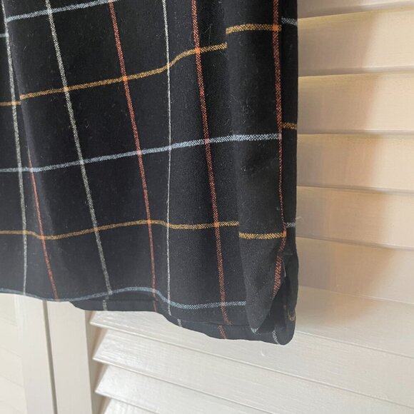 Pendleton buttondown XS black plaid women oversized flannel - Picture 9 of 11